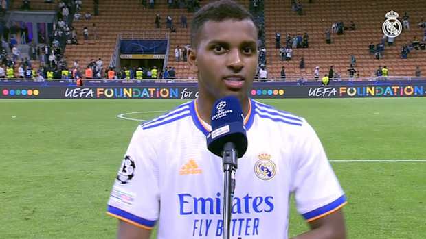 Rodrygo: 'I love scoring in the Champions League'